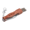 GUNTER. Pocket knife in stainless steel and wood