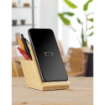 LEAVITT. Wireless charger in bamboo