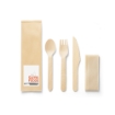 SUYA. Wooden cutlery set