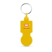 SULLIVAN. Coin-shaped keyring for supermarket trolley