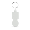 SULLIVAN. Coin-shaped keyring for supermarket trolley