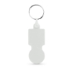 SULLIVAN. Coin-shaped keyring for supermarket trolley