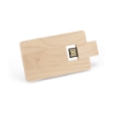 UDP wooden flash drive up to 32GB in card format