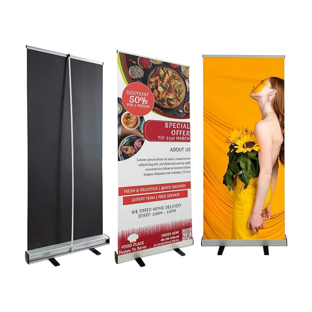 Custom Roll Up Banner Stand